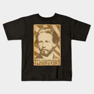 TCHAIKOVSKY Retro Kids T-Shirt